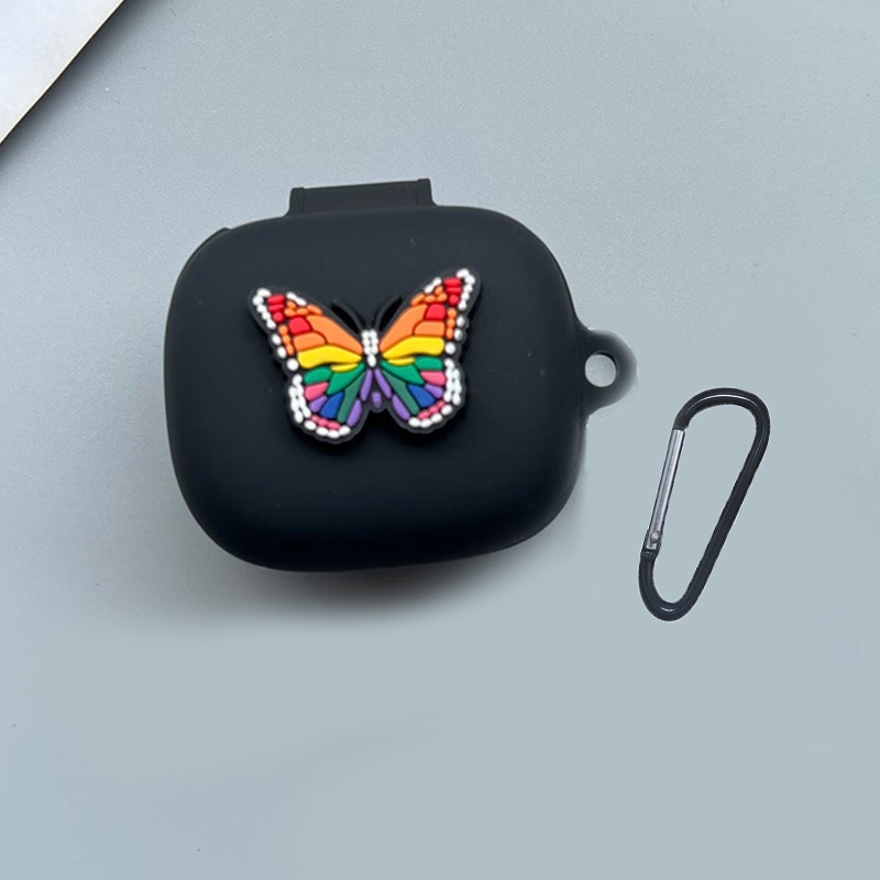 Vỏ Bảo Vệ Hộp Sạc Tai Nghe bluetooth jbl live pro 2 tws live free 2 Bằng Silicon Họa Tiết Hoạt Hình Dễ Thương