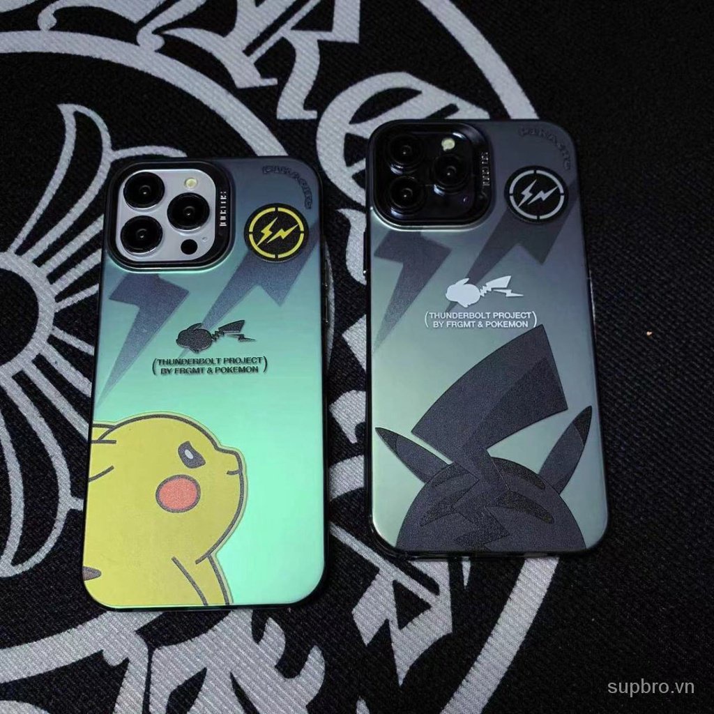 Ốp Điện Thoại In pikachu Cho iphone 15promax 15pro 15 14 13 12 11 pro max 13promax 14plus 14promax xr xsmax 7 8 plus
