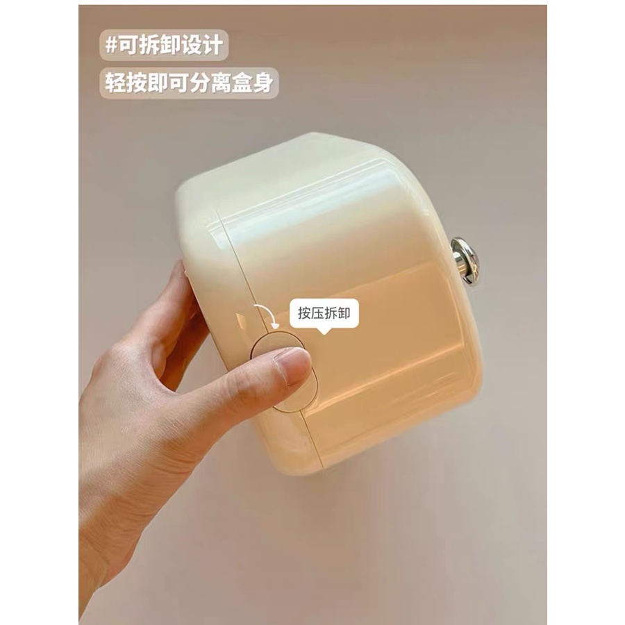 Hộp Đựng Khăn Giấy Gắn Tường Không Thấm Nước Cao Cấp