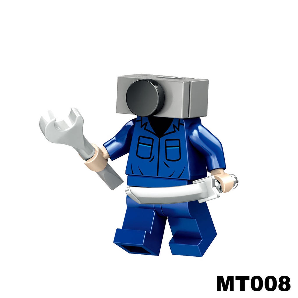 Bộ Đồ Chơi Lắp Ráp Mô Hình toilet anime Mini Cho Trẻ Em