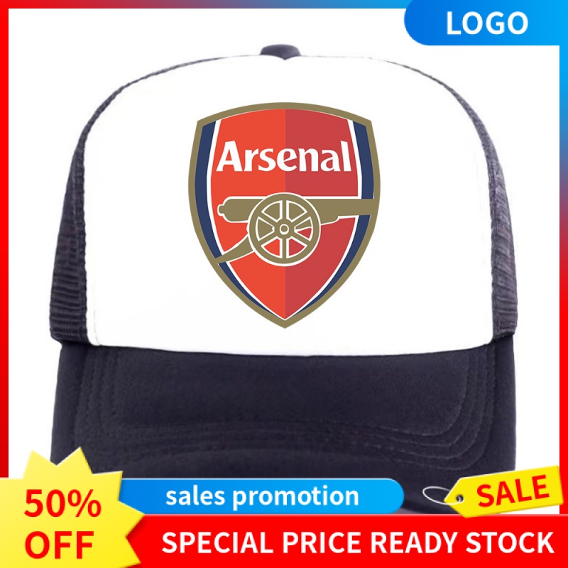 Dingyuan Arsenal F.C. Mũ Lưỡi Trai Thể Thao Phối Lưới Thoáng Khí Thoải Mái Thời Trang Cho Nam