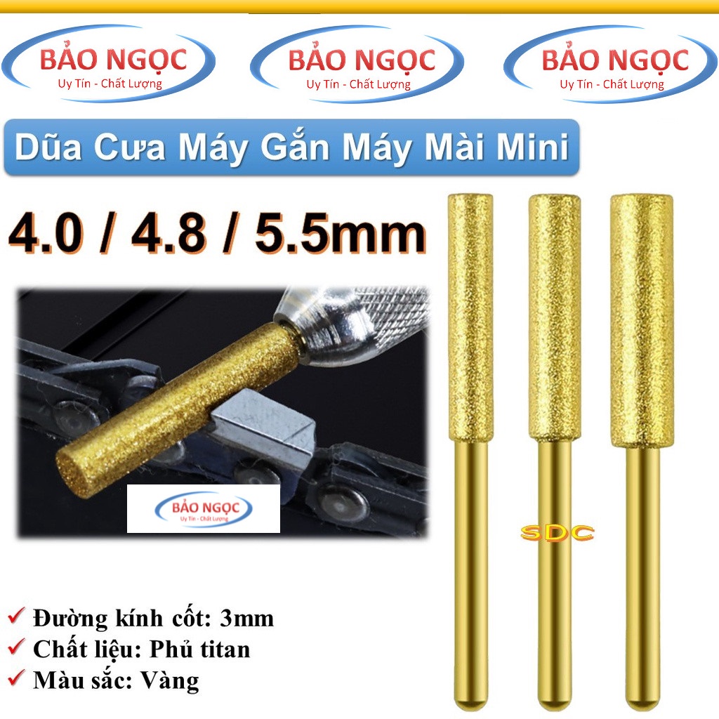 Dũa cưa xích gắn máy khoan mài mini Mũi mài xích máy cưa, lưỡi dũa cưa mài máy cắt L+R+T