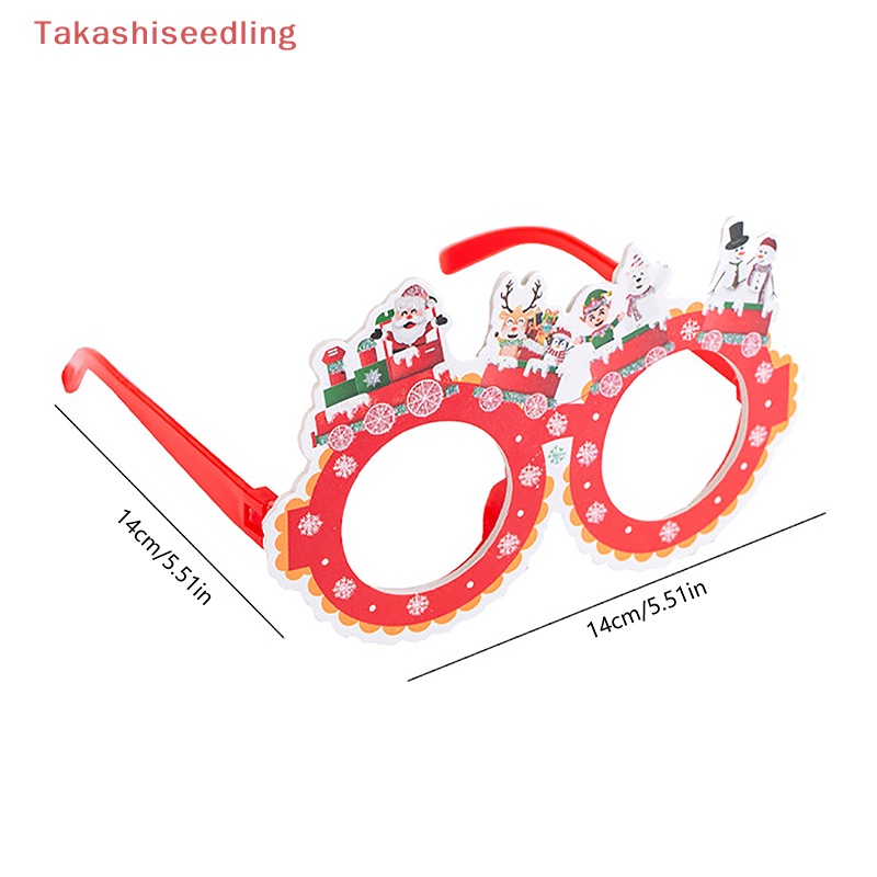 Gọng Kính Hình Ông Già Noel / Người Tuyết Trang Trí Giáng Sinh / Năm Mới Cho Người Lớn Và Trẻ Em