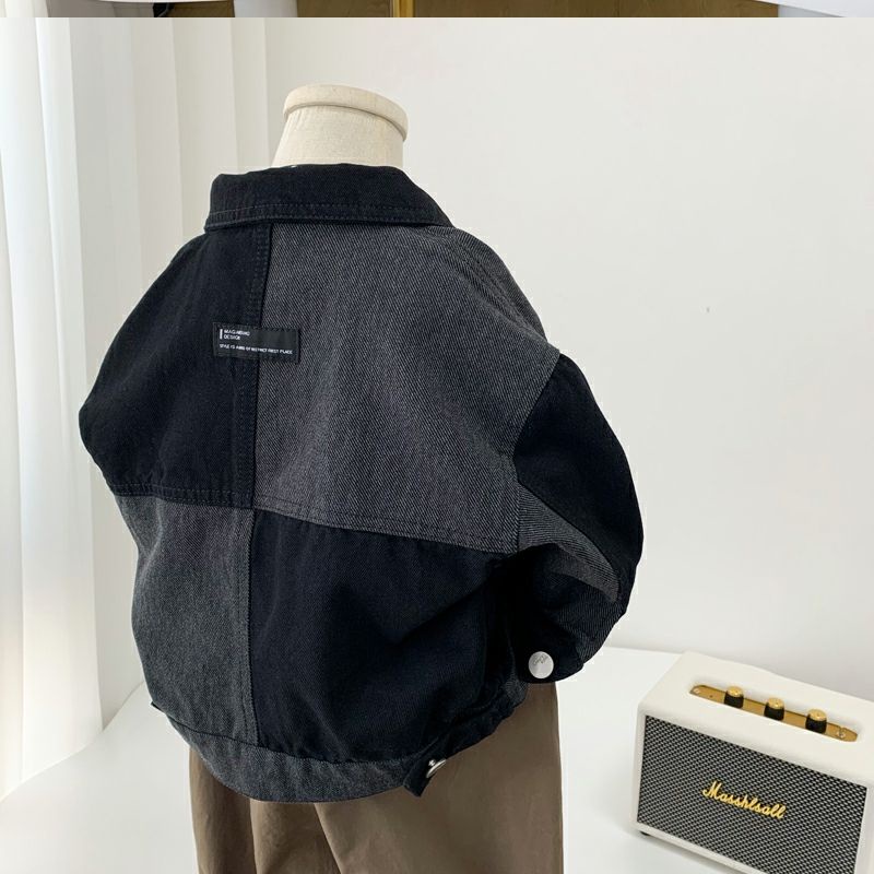 Áo Khoác denim Phong Cách Hàn Nhật Mới 2023 Cho Bé Trai