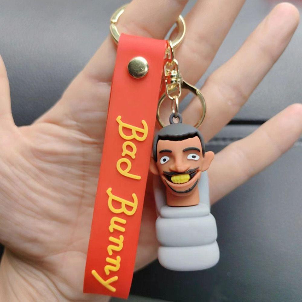 Shanhai skibidi dop Móc Khóa pvc Họa Tiết Hoạt Hình anime bop tv man camara man skibidi Sáng Tạo