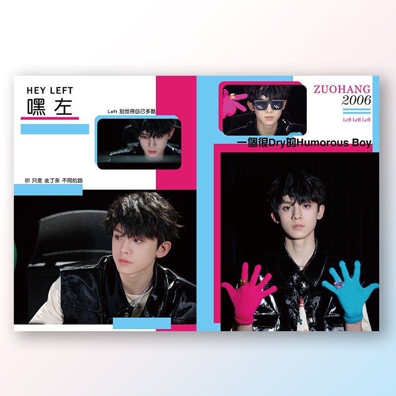 Zuohang Bộ album Ảnh Gia Đình 30p Có Chữ Ký Chính Hãng pb