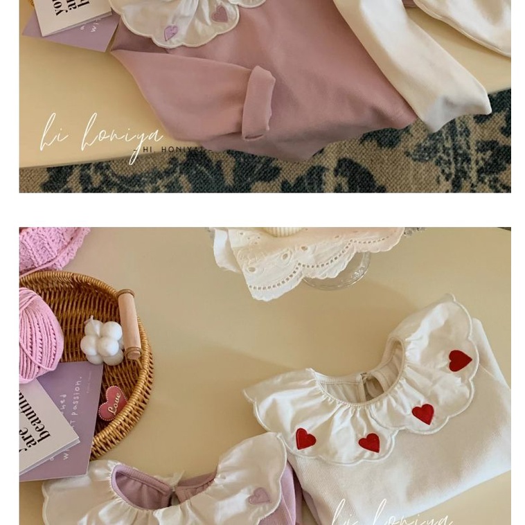 Tranh Thêu Chữ love Màu Trơn Kiểu Hàn Quốc Mới Cho Bé