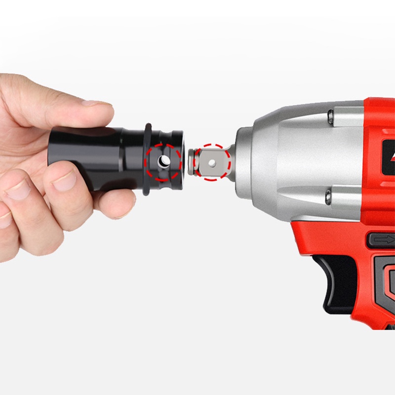 Bộ 10 đầu khẩu, đầu túyt Cao Cấp dùng cho máy siết bulong 1/2 -8-24mm