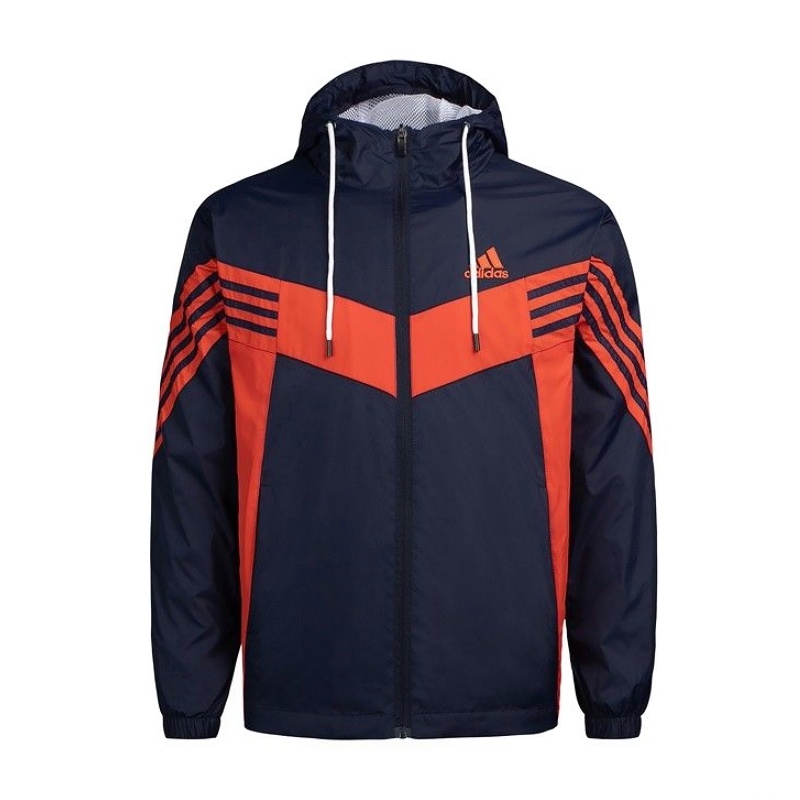 Adidas Áo Khoác Gió Thể Thao Siêu Nhẹ Thoáng Khí Có Mũ Trùm Cá Tính Dành Cho Nam / Sizel-4xl