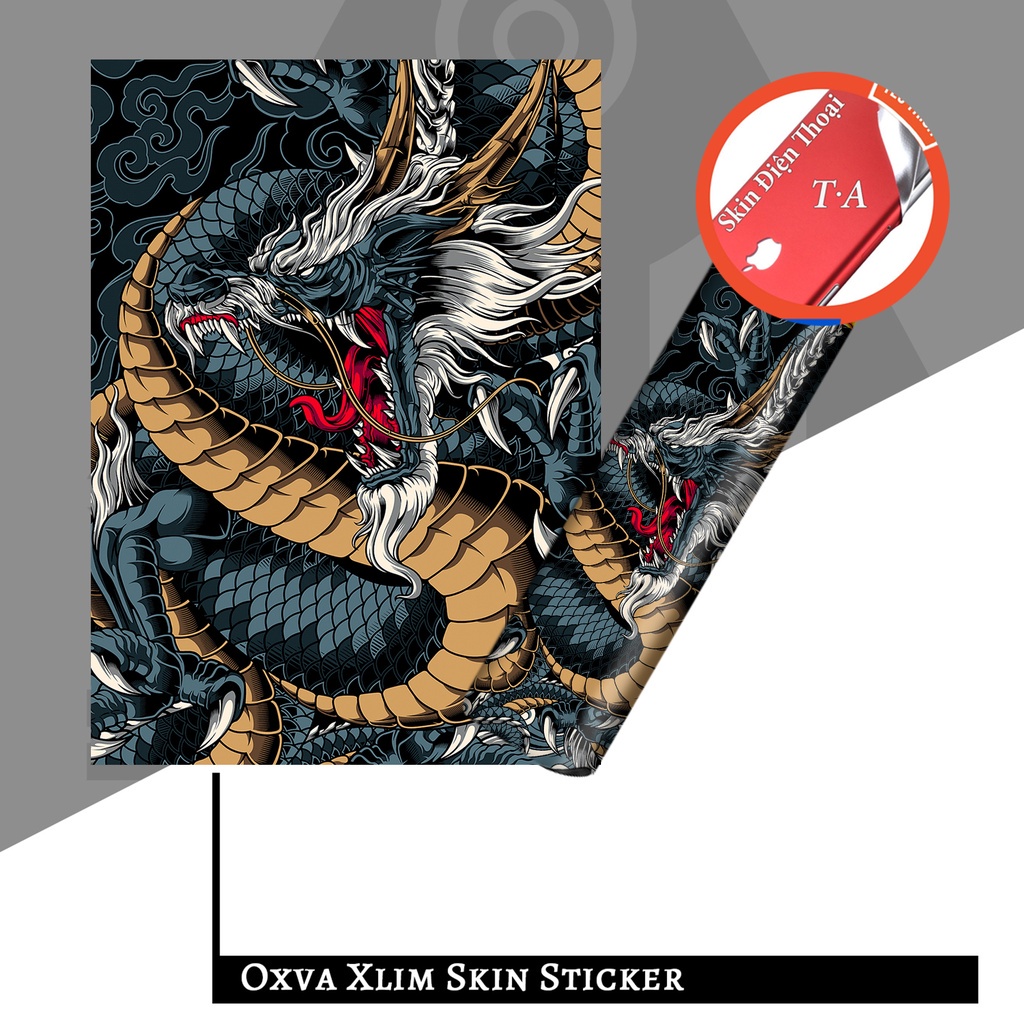 Miếng dán skin Thiết Kế 2 dành cho xlim Pro / Xlim V2 / xlim SE / favostix / xtal pro / feelin