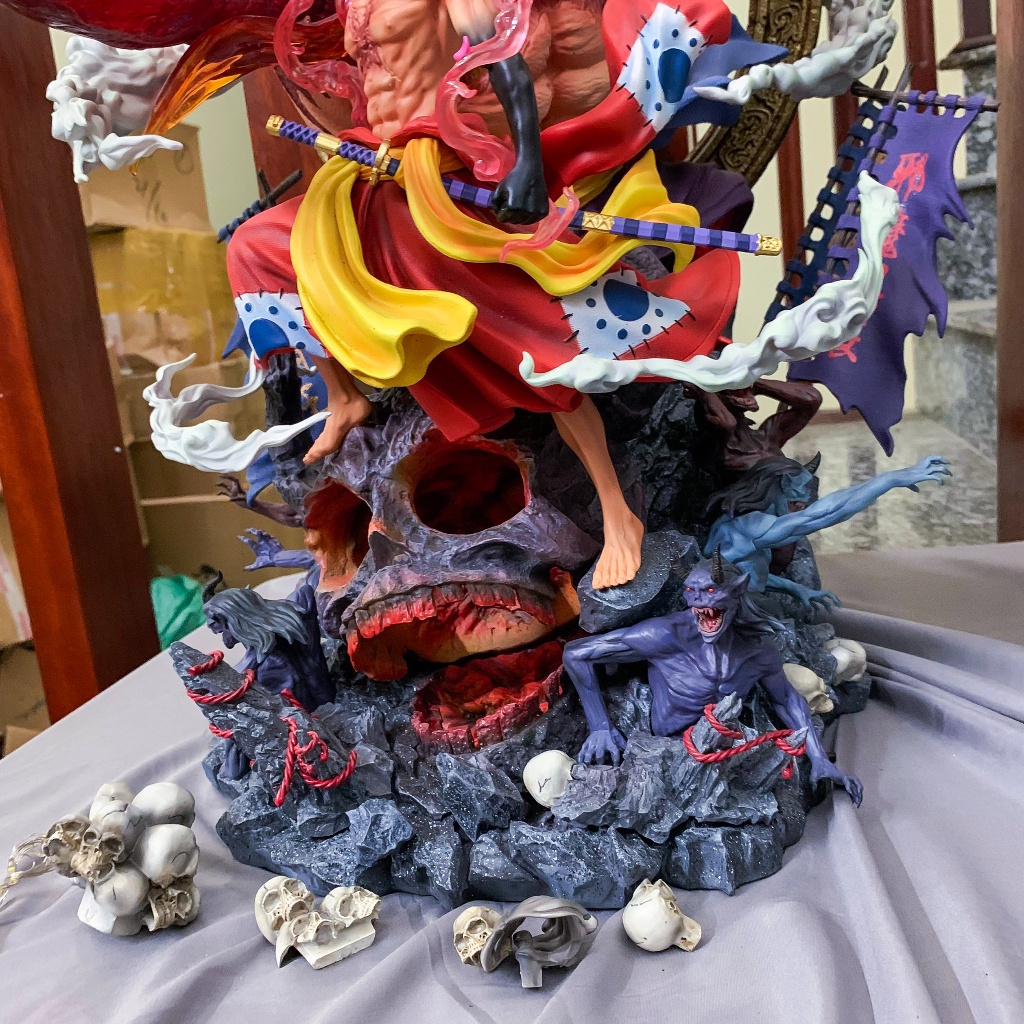 Mô hình luffy gear 4 siêu khủng - one piece