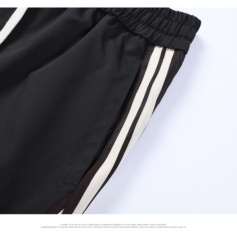 Quần Dài Lưng Cao Dáng Rộng Phong Cách Thể Thao Thời Trang Mùa Hè Cho Nam