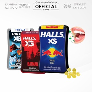 Kẹo ngậm thơm miệng Halls XS vị Red Bull Thái Lan