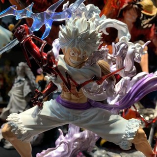Mô Hình Nhân Vật luffy one piece sun god gear 5 28cm