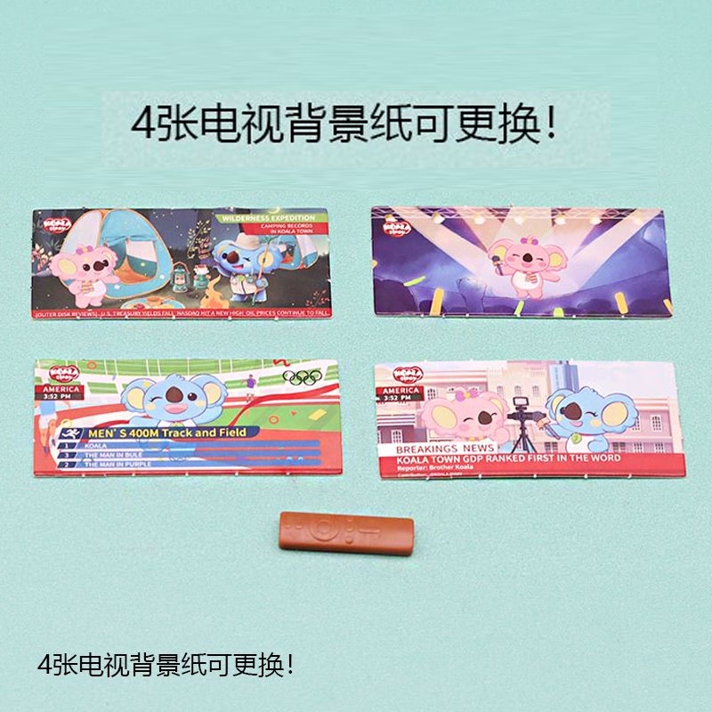 Mô Hình Ghế sofa Đồ Chơi Mini Trang Trí Phòng Khách Cho Bé