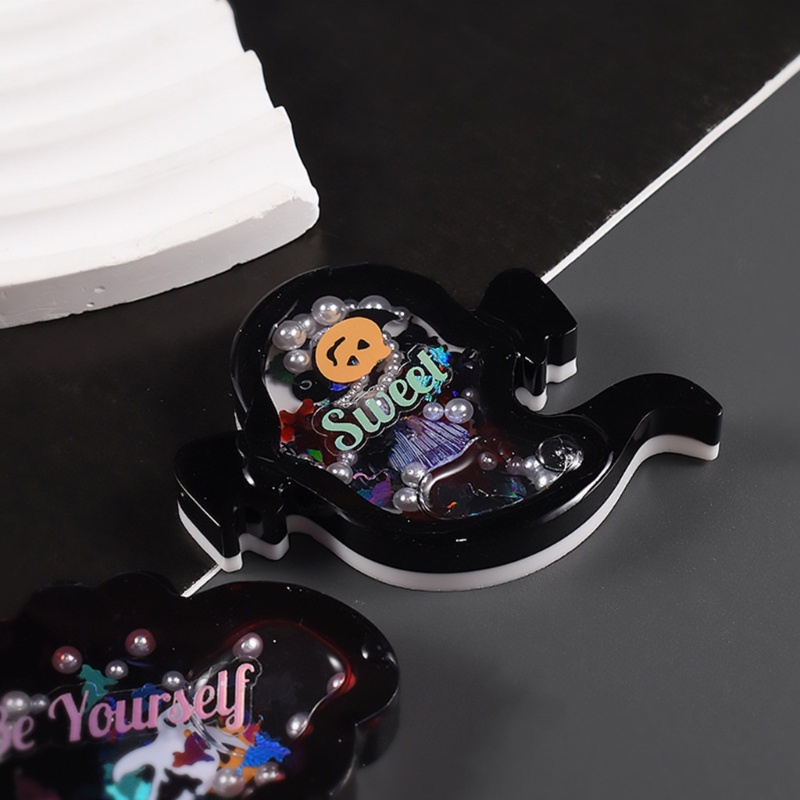 Weizz Khuôn Làm Móc Khóa Bằng Nhựa epoxy Pha Lê Mềm diy