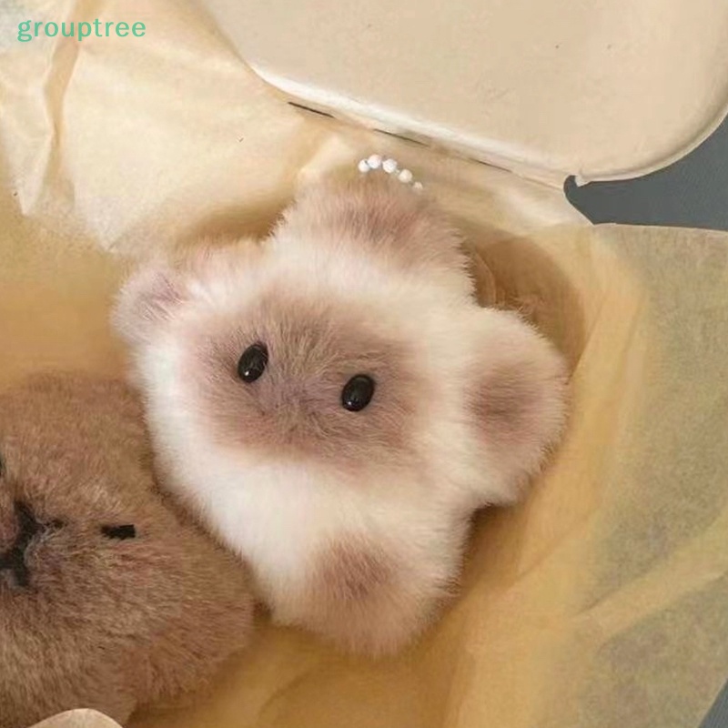 Móc Khóa Búp Bê Nhồi Bông capybara Ngôi Sao Hoạt Hình Mềm Mại Trang Trí Ba Lô Xe Hơi Quà Tặng Trẻ Em prta