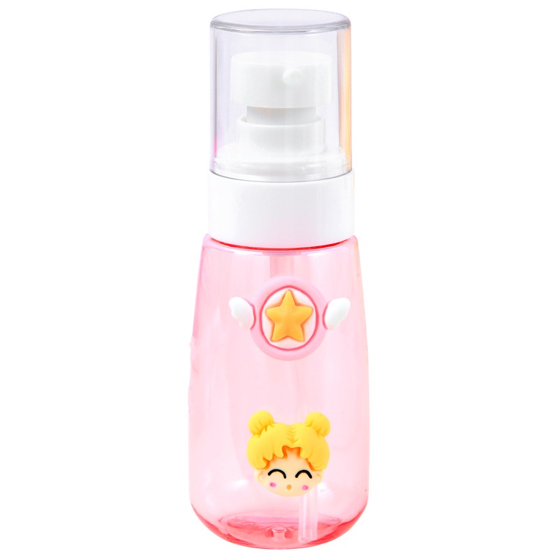 Chai Rỗng 60ml Dạng Xịt Đựng Mỹ Phẩm Họa Tiết Hoạt Hình Xinh Xắn