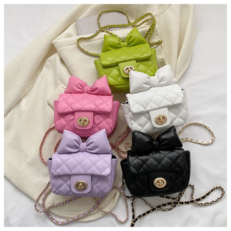 Túi Đeo Chéo mini Đính Nơ Xinh Xắn Cho Nữ
