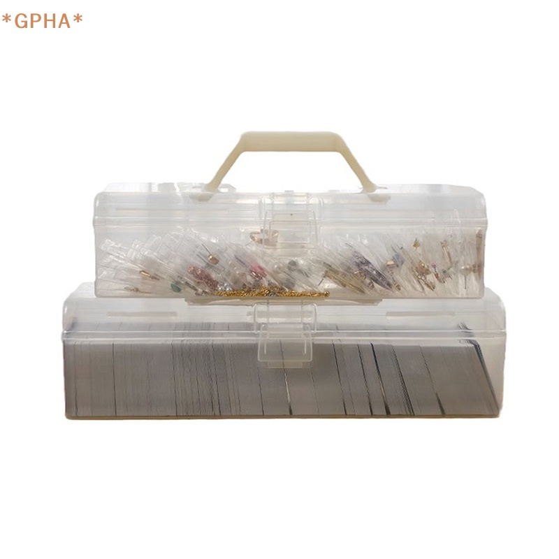 Gpha Hộp Đựng Thẻ Trong Suốt Có Nắp Đậy Tiện Dụng Mới