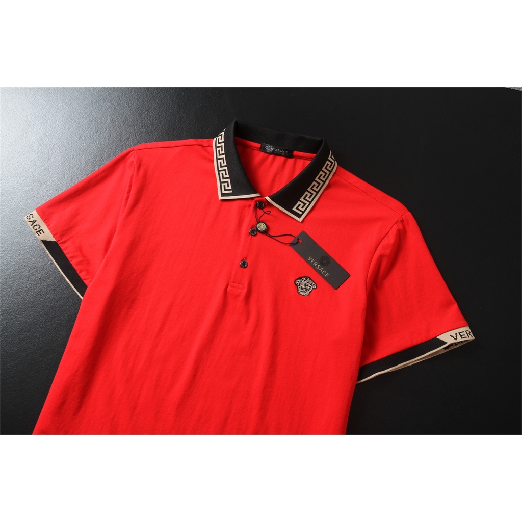 Áo polo Tay Ngắn In Họa Tiết Hoạt Hình Bằng Vải cotton Thoáng Khí Thời Trang Cho Nam 101