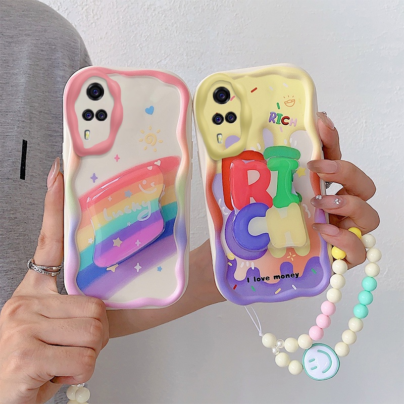 Ốp lưng vivo y51 2020 / y51a / y53s / y31 / y33 Dễ Thương Ốp Điện Thoại Chống Sốc Hình Búp Bê 3d Thời Trang Cho vivo y51 2020 / y51a / y53s / y31 / y33