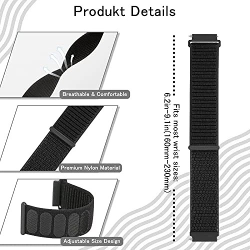 Dây Đeo nylon Thay Thế Cho Đồng Hồ Thông Minh Amazfit Balance ​Dây nylon Đeo Cổ Tay Thay Thế Chuyên Dụng Cho Thay Thế