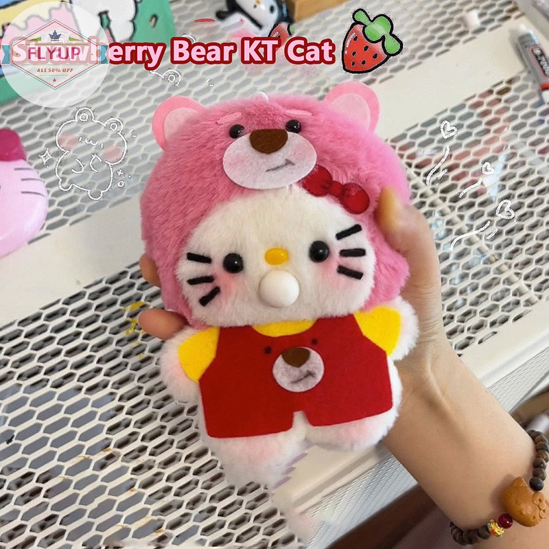 SANRIO Búp Bê Nhồi Bông Hình hello kitty Sáng Tạo