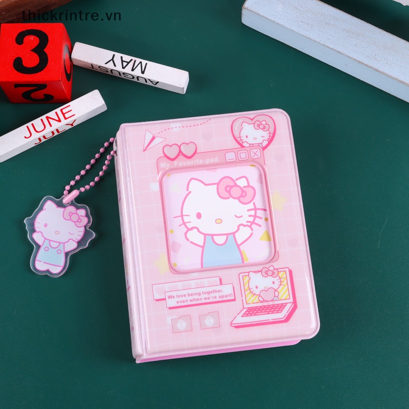 Sanrio Cuốn album Ảnh 3 inch 40 Ngăn Họa Tiết Hoạt Hình Xinh Xắn