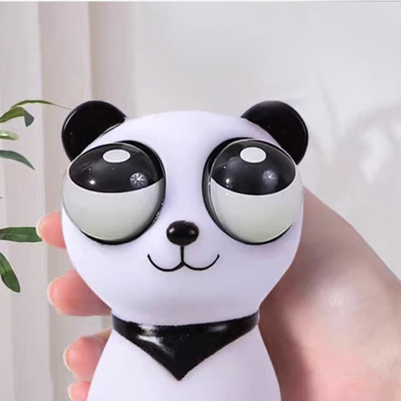 Staring Panda Super Fun Stress Relief Toys Squeeze Toy for Kids Squishy Doll