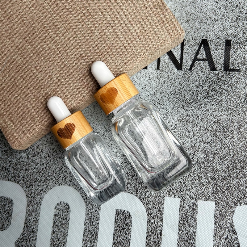 Bình Thủy Tinh Trong Suốt Nhỏ Giọt Đựng Tinh Dầu 10ml20ml40ml