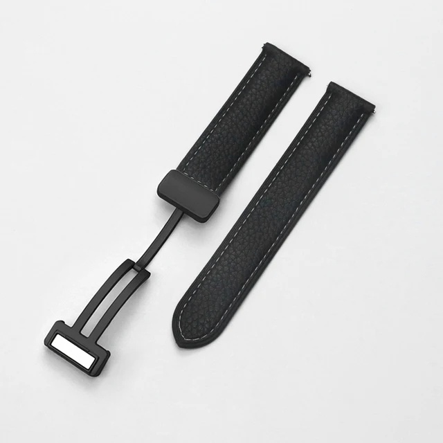 Dây Đeo Bằng Da Có Khóa Nam Châm Cho Đồng Hồ Thông Minh huawei gt 4 41mm 46mm gt4