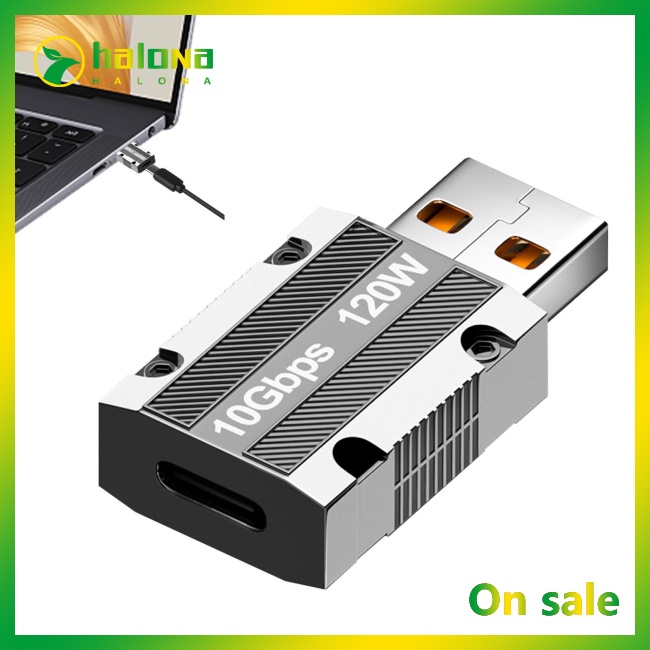 Halo Dây Cáp Sạc Nhanh 120w 10gbps Cho Điện Thoại / Máy Tính Bảng