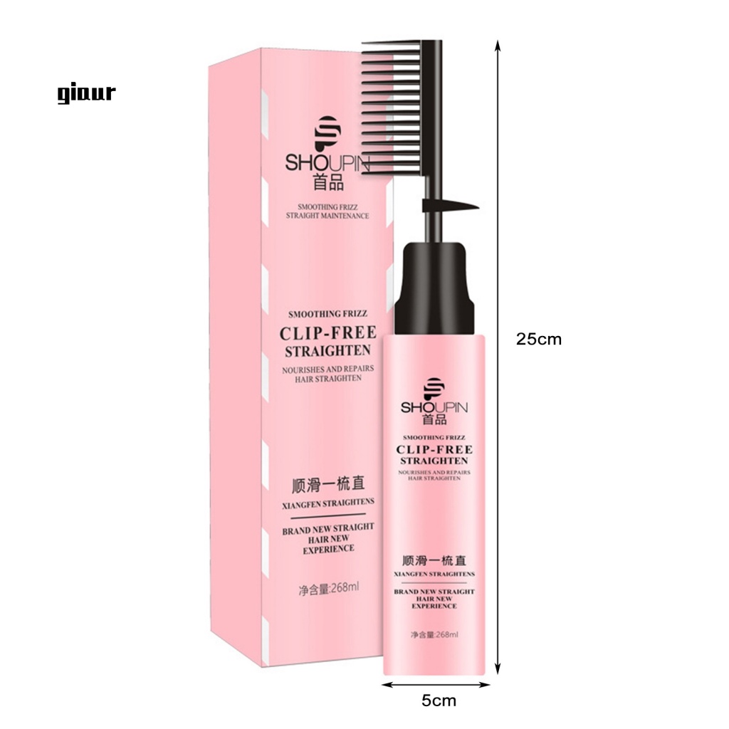 Giaurz Lược Chải Tóc Thẳng Thân Thiện Với Da Đầu Nuôi Dưỡng Tóc Thẳng Dài Lâu