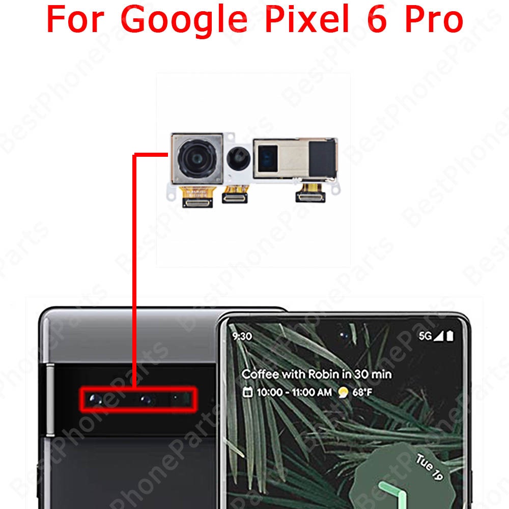 Camera Trước Sau Thay Thế Cho google pixel 6 pro 6a 7 7a