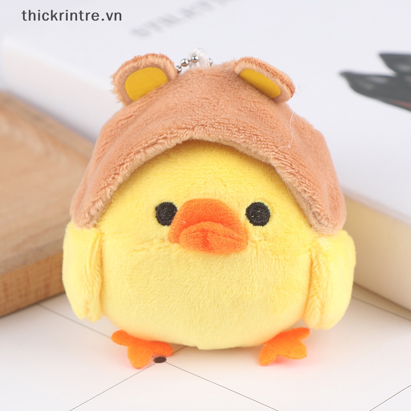 1 Móc Khóa Gà Nhồi Bông Đáng Yêu