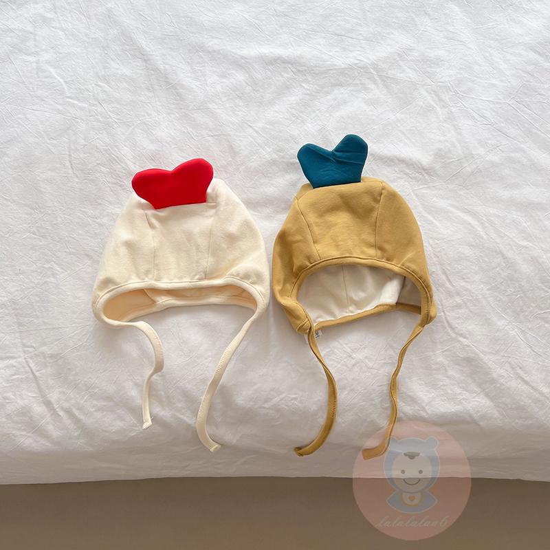 Mũ Trùm Đầu Hoạ Tiết Hoạt Hình laa6-baby bonnet Cho Bé