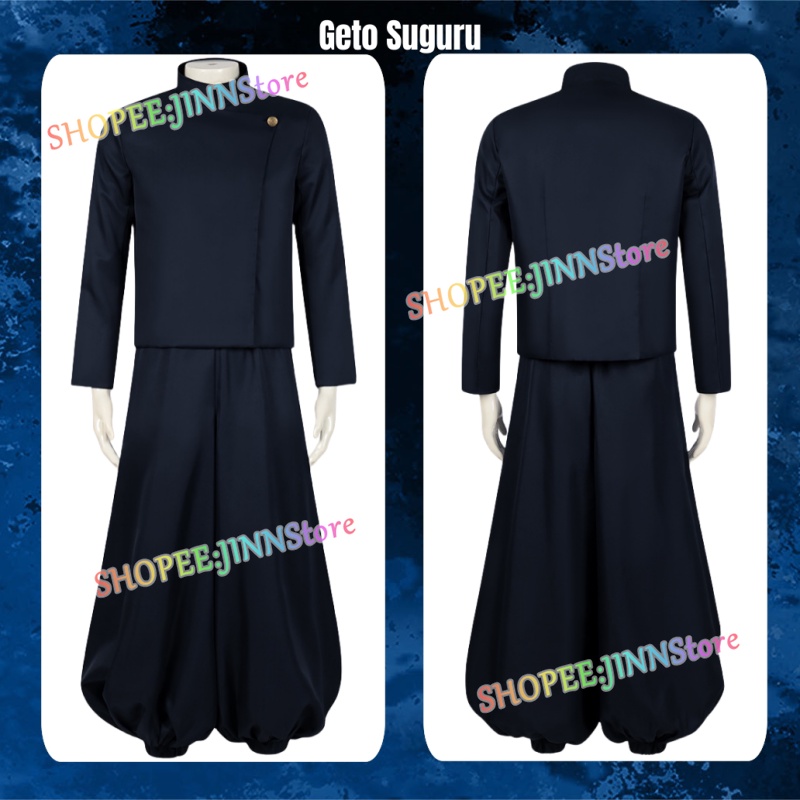 - Jn -  Bộ Trang Phục cosplay Nhân Vật anime Goo suguru gojo anime jujutsu kaisen