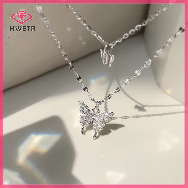 Vòng Cổ choker Hai Lớp Mặt Hình Ngôi Sao Mặt Trăng Phong Cách Hàn Quốc Cho Nữ