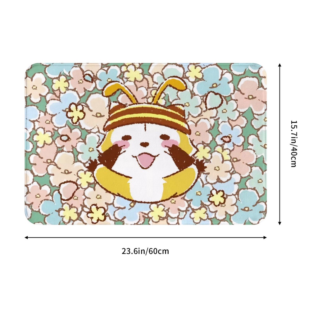 Thảm Chùi Chân puchi rascal 40 * 60cm Chống Trượt Cho Nhà Tắm
