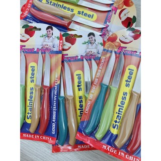 Vỉ 4 dao cắt gọt trái cây siêu bén