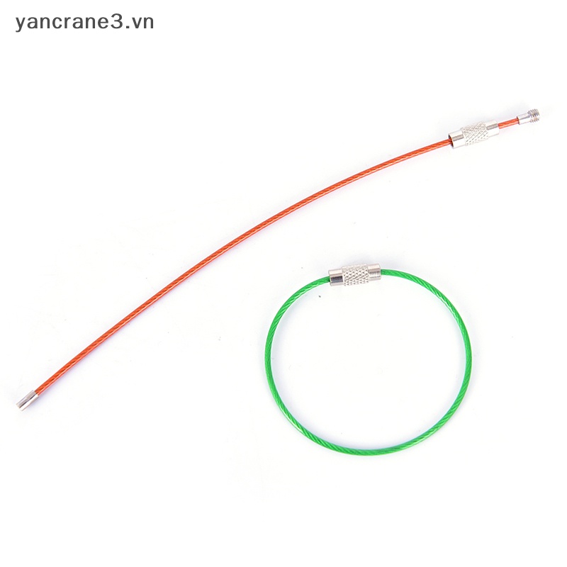 Vòng Khóa Dây Cáp Chìa Khóa Bằng Thép Không Gỉ yancrane3.vn} yancrane3