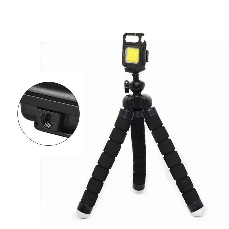 Đèn cob usb mini Có Móc Khóa Tiện Dụng Cho Gia Đình