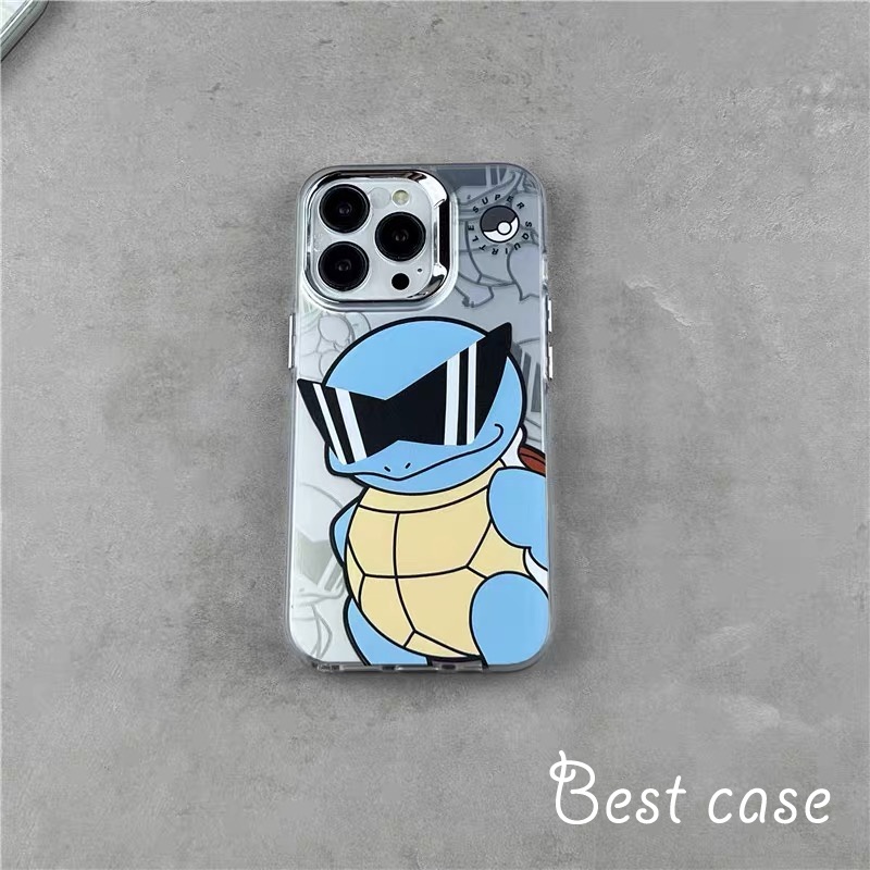 Ốp Điện Thoại acrylic Cứng In Hình Rùa Hoạt Hình Cho iphone 11 12 13 14 15 pro max