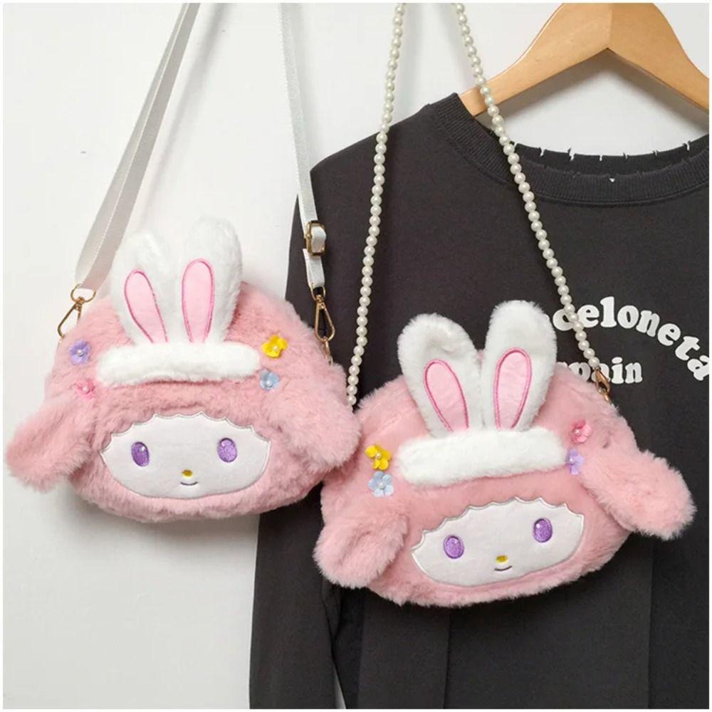 Mmluck Túi Đeo Chéo Vai Hình Thỏ Hoạt Hình my melody Ngọt Ngào Cho Trẻ Em