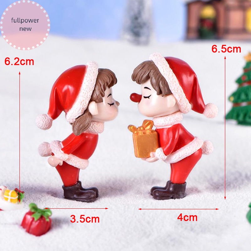 Toàn Bộ Tượng Cặp Đôi Trang Trí Vườn Giáng Sinh