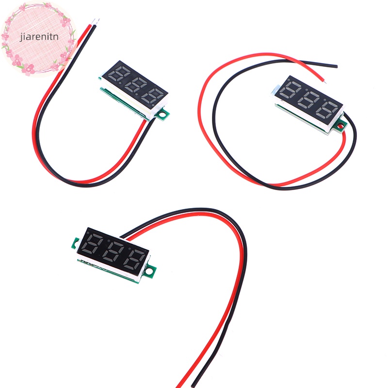 Vôn Kế Kỹ Thuật Số dc5-30v Màn Hình led 0.28 inch Cho Xe Hơi vn