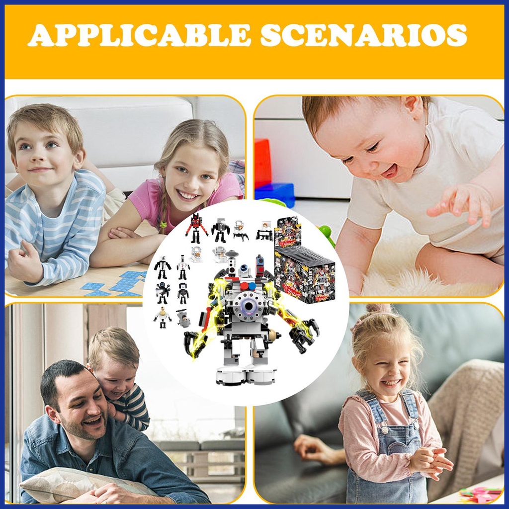 Bộ Đồ Chơi Lắp Ráp Mô Hình Nhân Vật anime bricks