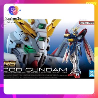 Mô hình lắp ráp rg 37 god gundam 1/144 bandai - gdc 4573102633583tặng ô tô