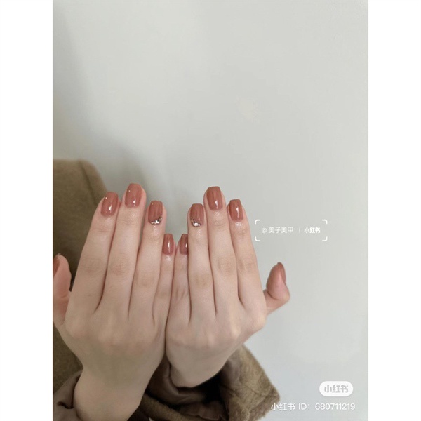 Sơn gel hot thạch nâu hồng -15ml